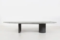 Table basse sculpturale en marbre et pierre par Pia Manu, années 1970