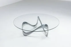 Table basse Snake de Knut Hesterberg, Ronald Schmitt, Allemagne, 1965.