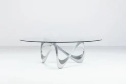 Table basse Snake de Knut Hesterberg, Ronald Schmitt, Allemagne, 1965.
