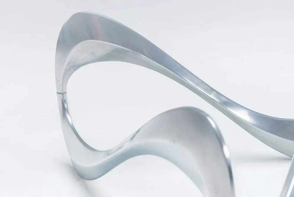 Table basse Snake de Knut Hesterberg, Ronald Schmitt, Allemagne, 1965.