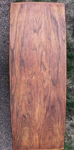 Table basse teck mid century