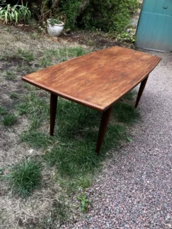 Table basse teck mid century
