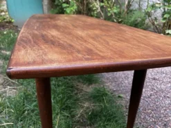 Table basse teck mid century