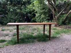 Table basse teck mid century