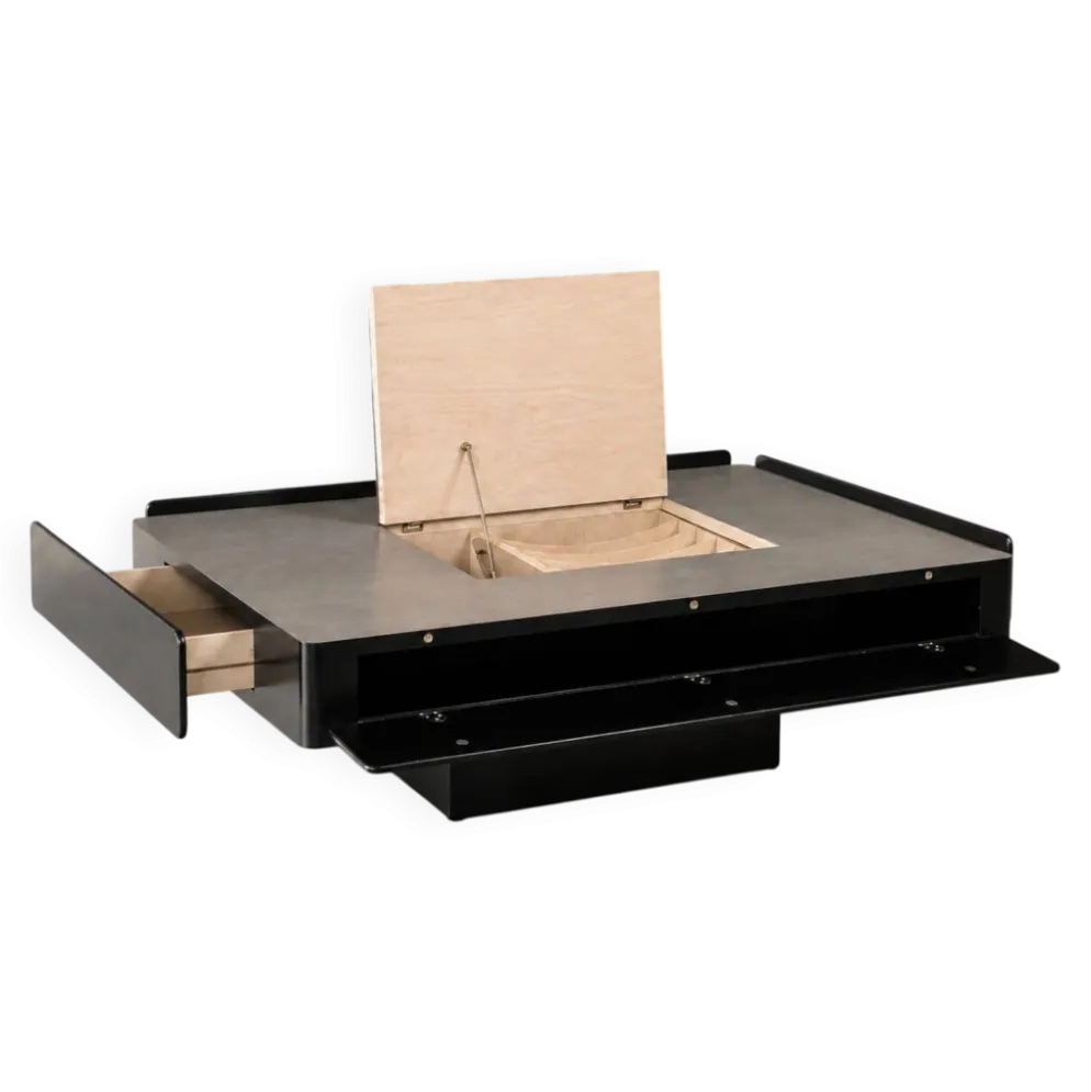 Table basse Vico Magistretti édition Gavina 1962 Modèle Caori