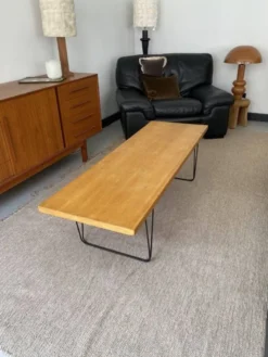Table basse vintage attribuée à Pierre Paulin