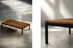 Table basse vintage en teck, style mid-century modern, Danemark, années 1970