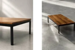 Table basse vintage en teck, style mid-century modern, Danemark, années 1970