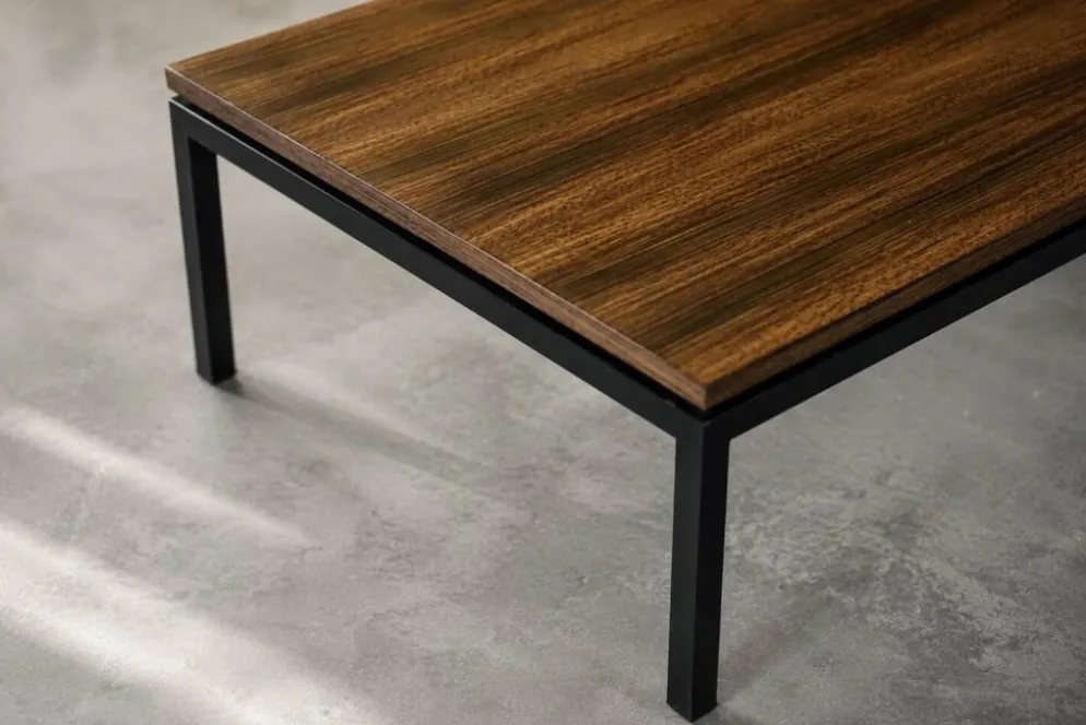 Table basse vintage en teck, style mid-century modern, Danemark, années 1970