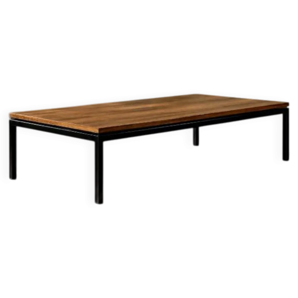 Table basse vintage en teck, style mid-century modern, Danemark, années 1970