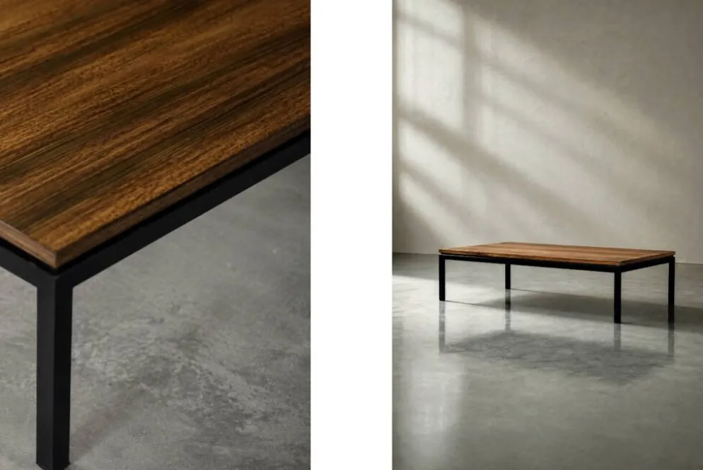 Table basse vintage en teck, style mid-century modern, Danemark, années 1970