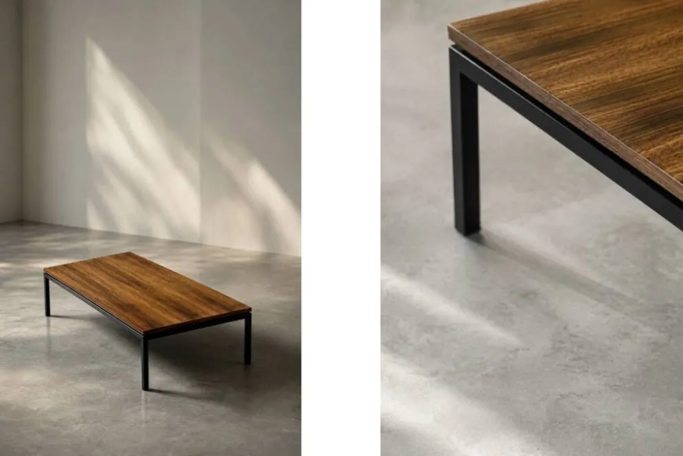 Table basse vintage en teck, style mid-century modern, Danemark, années 1970