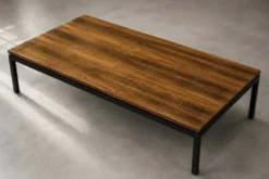 Table basse vintage en teck, style mid-century modern, Danemark, années 1970