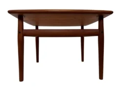 Table basse vintage Grete Jalk Teck design danois Glostrup