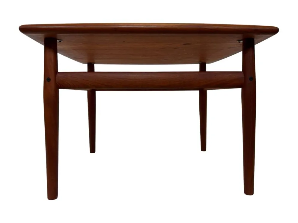 Table basse vintage Grete Jalk Teck design danois Glostrup