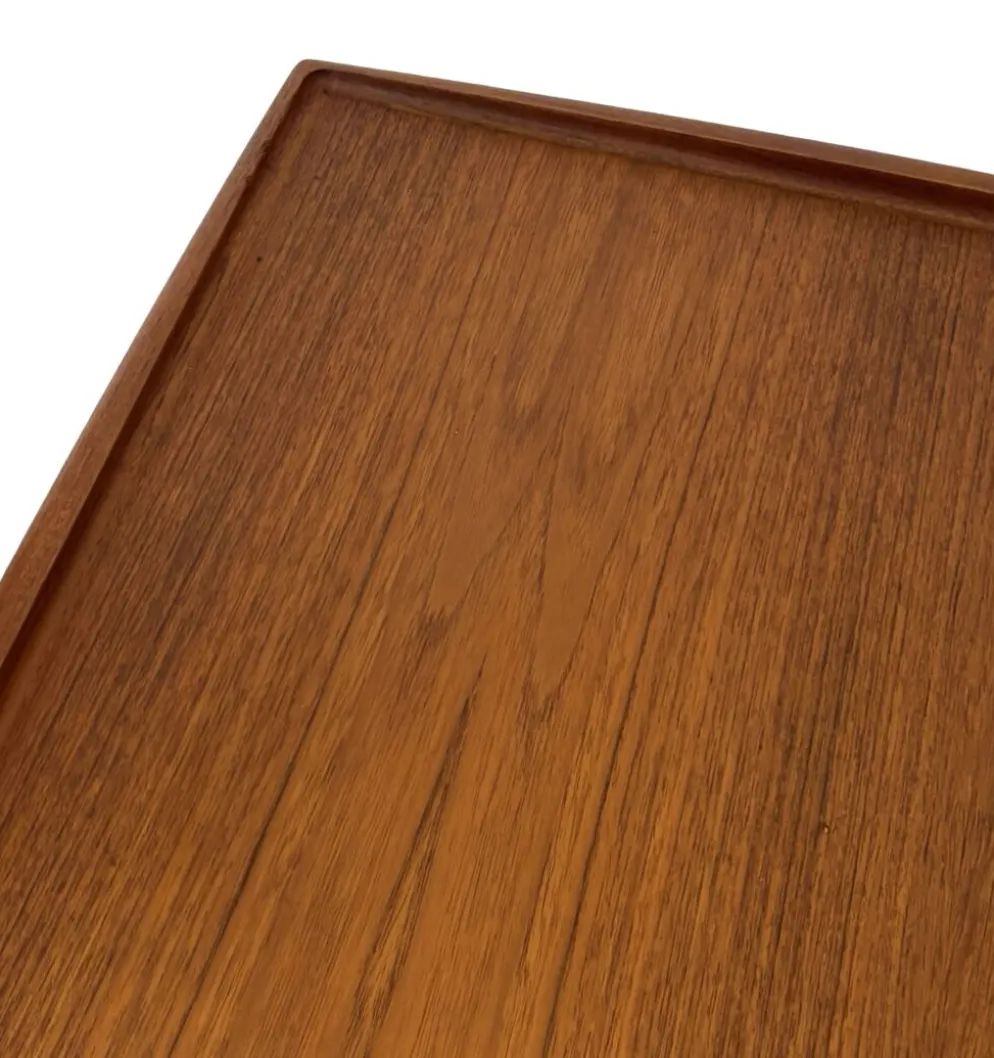 Table basse vintage Grete Jalk Teck design danois Glostrup