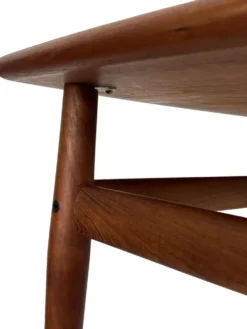 Table basse vintage Grete Jalk Teck design danois Glostrup