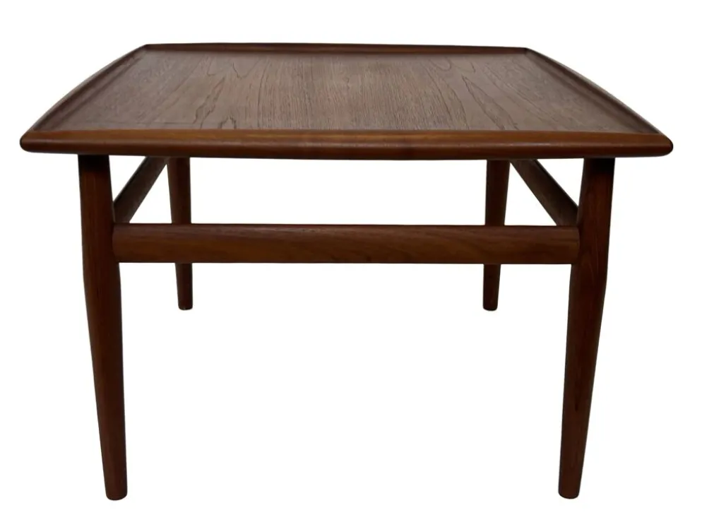 Table basse vintage Grete Jalk Teck design danois Glostrup