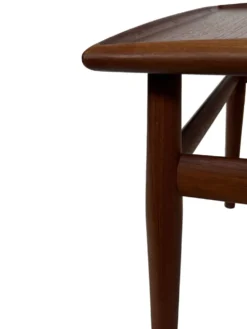 Table basse vintage Grete Jalk Teck design danois Glostrup