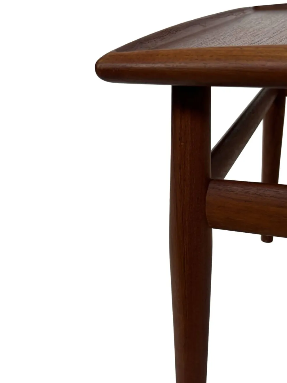 Table basse vintage Grete Jalk Teck design danois Glostrup