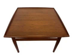 Table basse vintage Grete Jalk Teck design danois Glostrup
