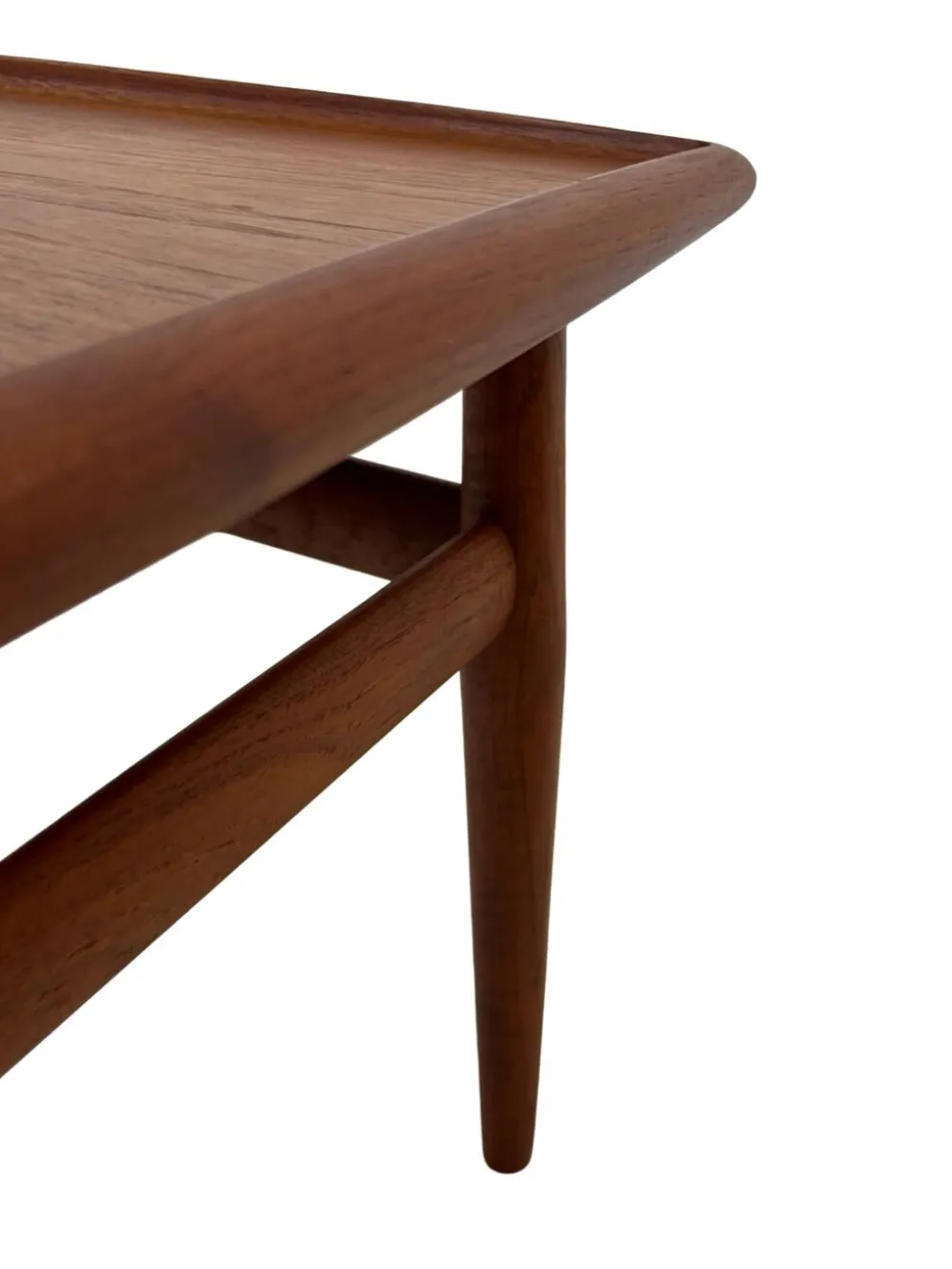 Table basse vintage Grete Jalk Teck design danois Glostrup