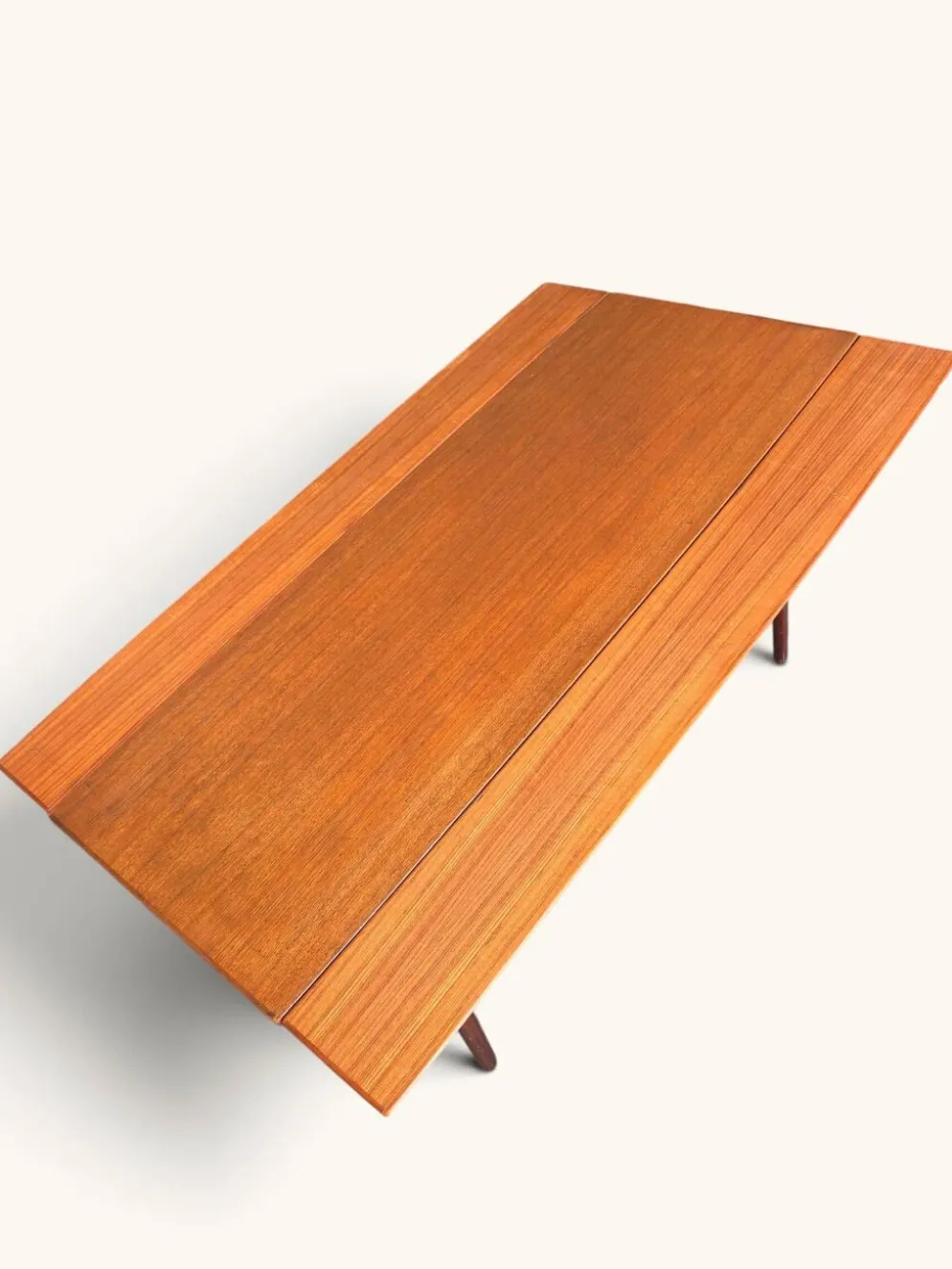 Table basse vintage Mid-Century et table à manger en 1, Grete Jalk pour Glostrup