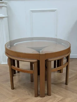 Table basse vintage Nathan années 60