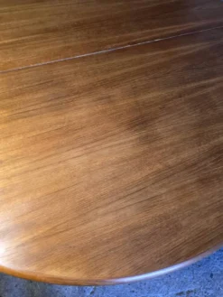 Table Baumann extensible en teck des années 60
