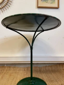 Table bistrot ancienne en métal - Ruffier Grenoble – peinture émaillée