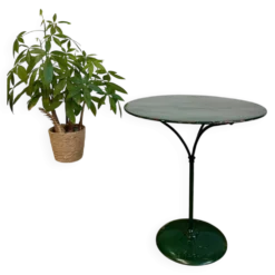 Table bistrot ancienne en métal - Ruffier Grenoble – peinture émaillée