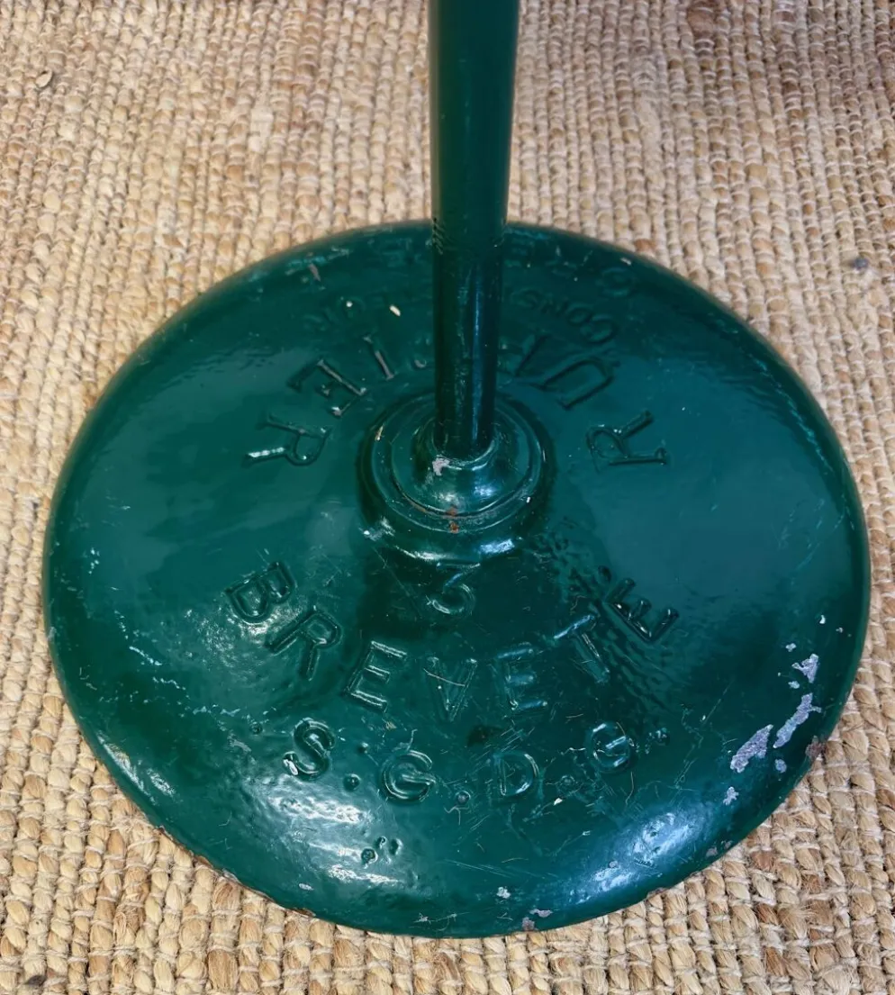 Table bistrot ancienne en métal - Ruffier Grenoble – peinture émaillée