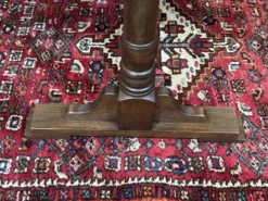 Table bistrot anglaise en frêne et hêtre des années 70