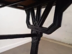 Table bistrot art déco