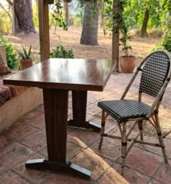 Table bistrot 1950 art déco