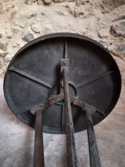 Table bistrot Art déco française REX avec plateau en bakélite, vers 1930
