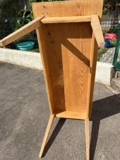 Table bistrot brute