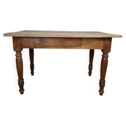 Table bistrot chêne massif