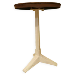 Table bistrot en bakélite et fonte