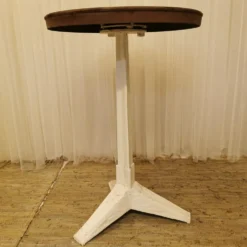 Table bistrot en bakélite et fonte