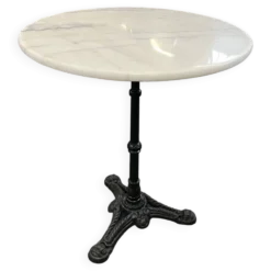 Table bistrot en marbre