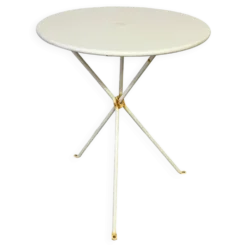 Table bistrot en métal vintage