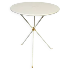 Table bistrot en métal vintage
