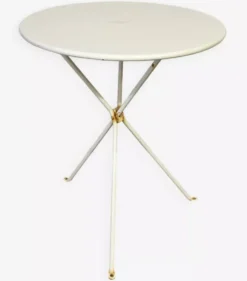 Table bistrot en métal vintage