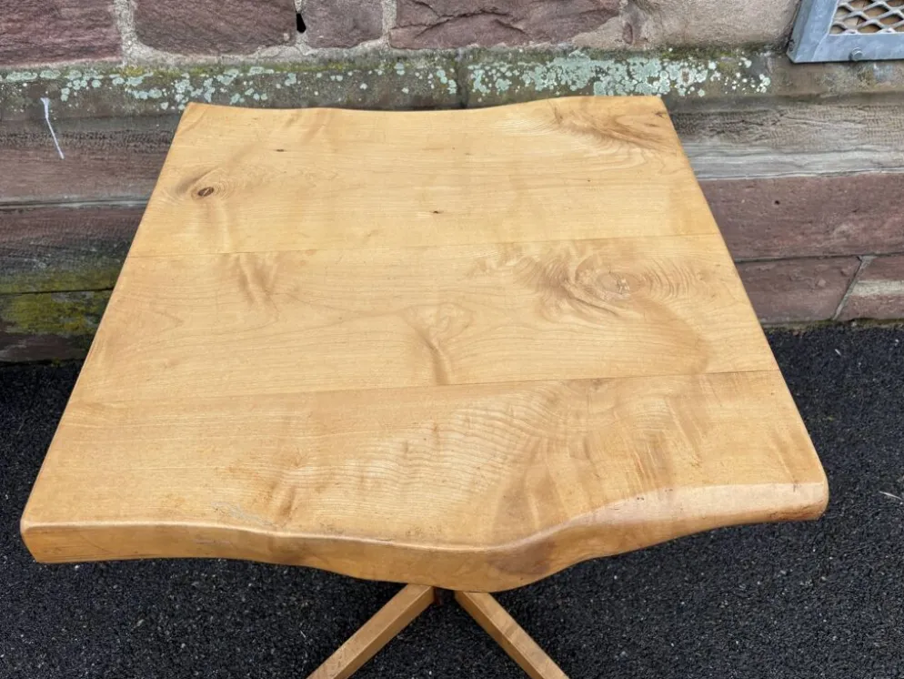 Table Bistrot en Orme vintage