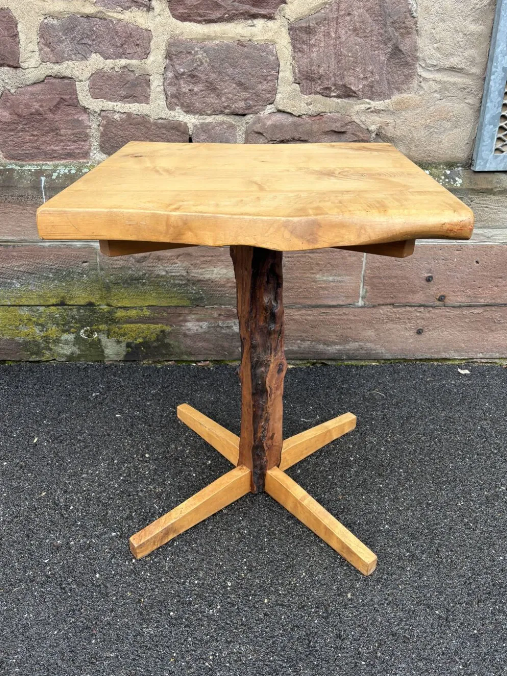 Table Bistrot en Orme vintage