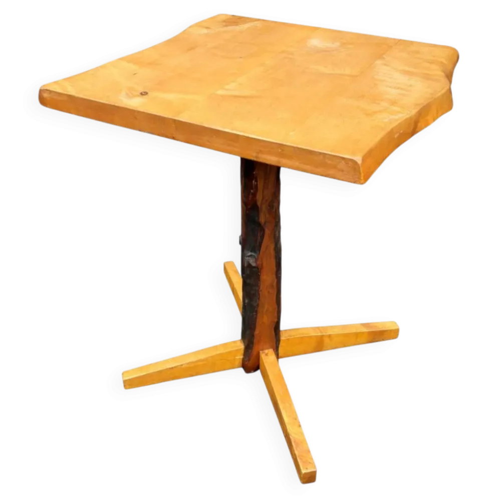 Table Bistrot en Orme vintage