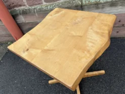 Table Bistrot en Orme vintage