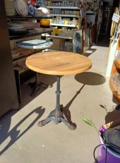 Table bistrot exterieure