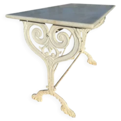 Table bistrot, France années 1900